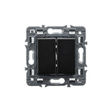 Conmutador - doble - unipolar - 10AX - 230V~
