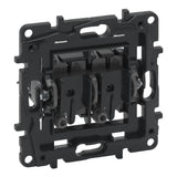 Conmutador de dos elementos 10A Legrand serie Niloé Step