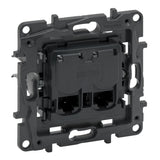 Toma de datos RJ45 doble UTP categoria 6 Legrand serie Niloé Step