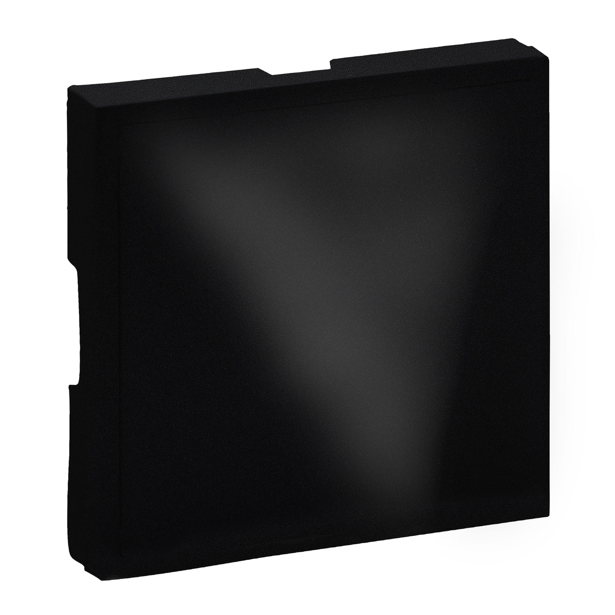 Frontal - Salida de cables - Negro mate