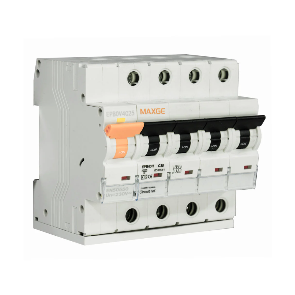 Protector combi Alpha+ sobretensiones P+T. 4P, 40A, Tipo 2/Clase C, 15kA Imáx, EN50550