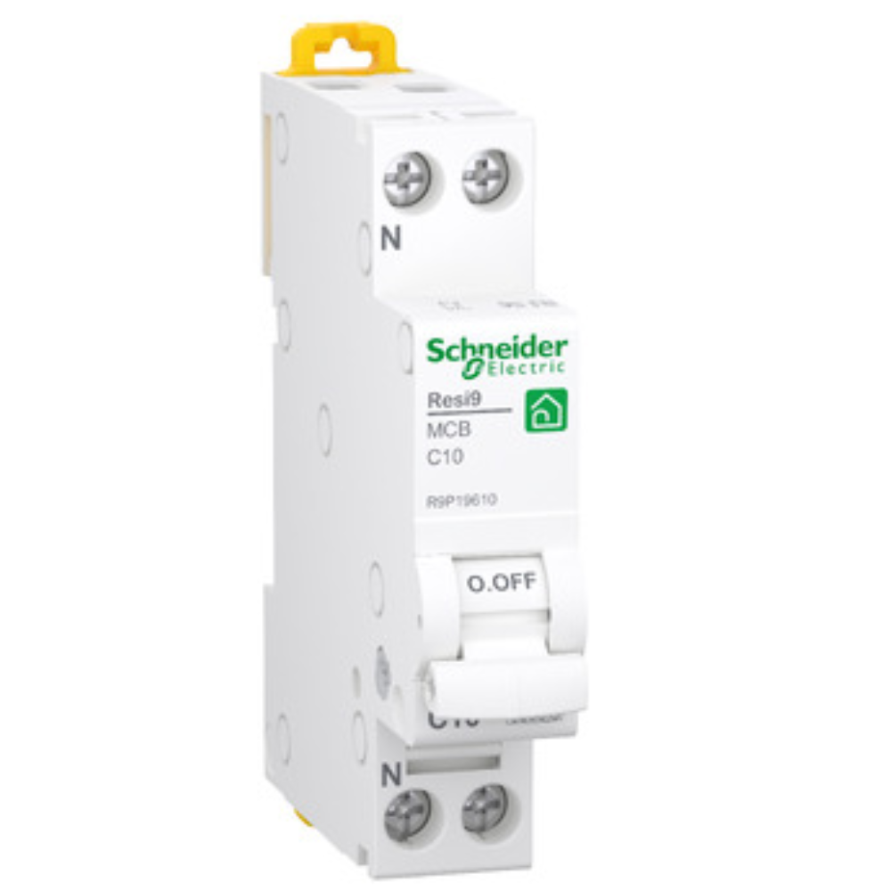 Interruptor Magnetotérmico estrecho, DPN Resi9, curva C, 6000A