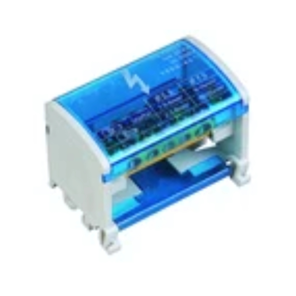 Repartidor de fases. 4P. 125A. 11xØ5.3mm + 2xØ7.5mm + 2xØ9mm
