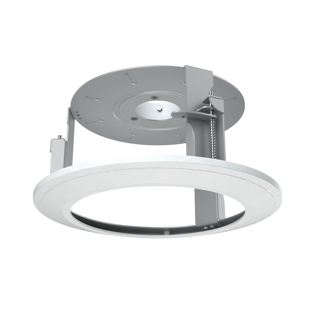 Soporte de montaje en techo, cámaras domo Diámetro 233 mm, para interior Color blanco SF-CBRACKET-0701E