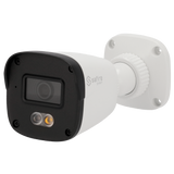 Cámara tipo Bullet IP - Resolución: 4 MP, lente de 2.8 mm - Gran Angular | Detección de movimiento, Safire Smart