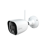 Cámara tipo Bullet con Wi-Fi - Resolución: 5 MP, lente de 2.8 mm - Gran Angular | Entrada de audio, Safire Smart