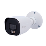 Cámara tipo Bullet IP - Resolución: 8 MP, lente de 2.8 mm - Gran Angular | Micrófono integrado, Safire Smart