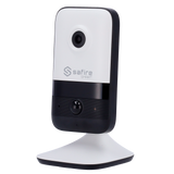 Cámara tipo Cube con Wi-Fi - Resolución: 4 MP, lente de 2,1 mm - 0 | Audio bidireccional, Safire Smart