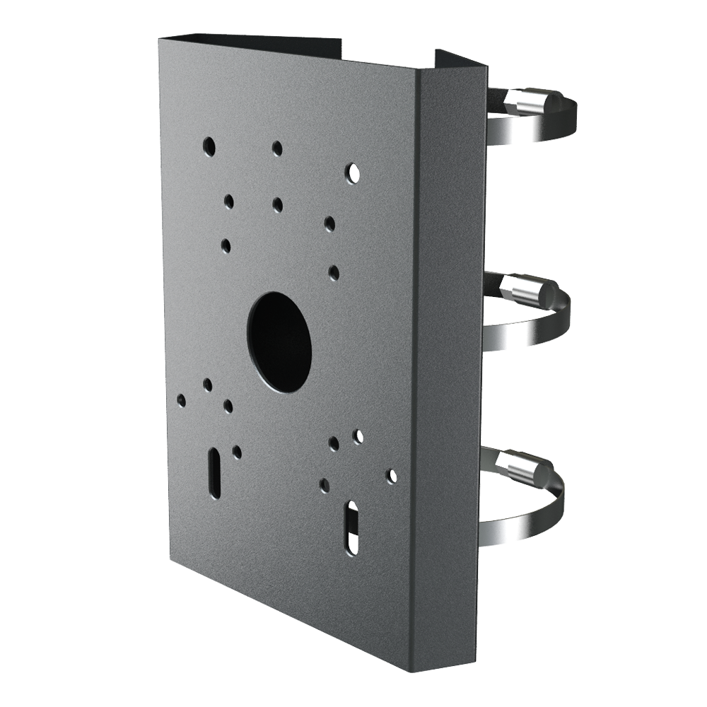 Soporte para mástiles/farolas  para cámaras domo motorizadas, gris Pasador de cables SF-PBRACKET-0501-GREY
