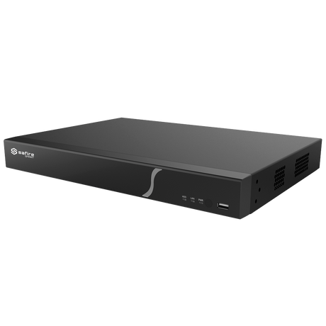 Grabador analógico XVR de 8 canales + 8 IP - Resolución máxima 4K, Safire Smart