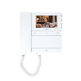 Monitor COMELIT con auricolar y pantalla a color de 4,3" | modelo CHRONOS compatible con SIMPLEBUS 2 - CR7701