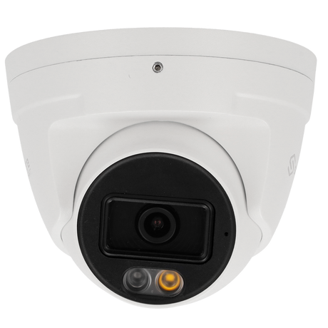 Cámara tipo Turret IP - Resolución: 6 MP, lente de 2.8 mm - Gran Angular | Micrófono integrado, Safire Smart