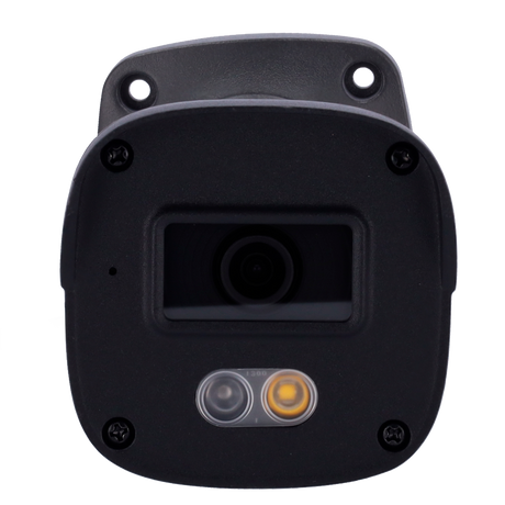 Cámara tipo Bullet IP - Resolución: 4 MP, lente de 2.8 mm - Gran Angular | Detección de movimiento - en color gris, Safire Smart