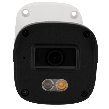 Cámara tipo Bullet IP - Resolución: 4 MP, lente de 2.8 mm - Gran Angular | Detección de movimiento, Safire Smart