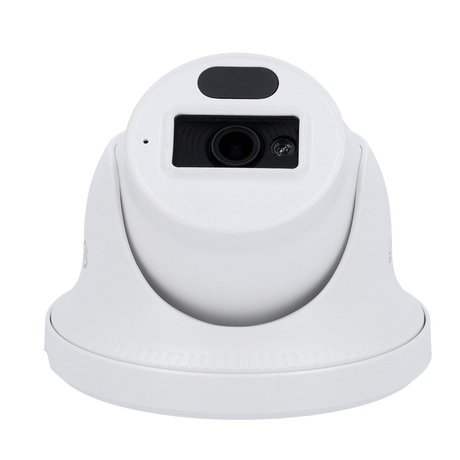Cámara tipo Turret IP - Resolución: 1 MP, lente de 2.8 mm - Gran Angular | Detección de movimiento, Safire Smart
