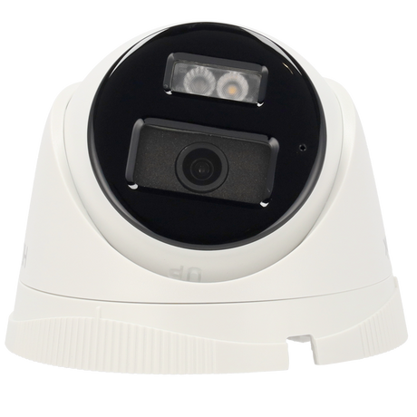Cámara tipo Turret IP - Resolución: 4 MP, lente de 2.8 mm - Gran Angular | Detección de movimeinto, Hikvision gama Hilook