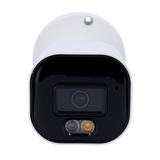 Cámara tipo Bullet IP - Resolución: 8 MP, lente de 2.8 mm - Gran Angular | Micrófono integrado, Safire Smart