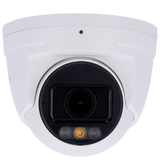 Cámara tipo Turret IP - Resolución: 4 MP, lente de 2.8 mm - Gran Angular | Lente motorizada, Safire Smart