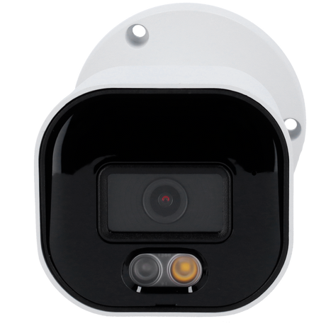 Cámara tipo Bullet IP - Resolución: 6 MP, lente de 2.8 mm - Gran Angular | Micrófono integrado, Safire Smart