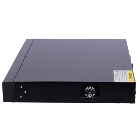 Grabador NVR IP de 8 canales + 8 puertos PoE 80W- Resolución hasta 8 Mpx | Ancho de banda 80Mbps, Safire Smart