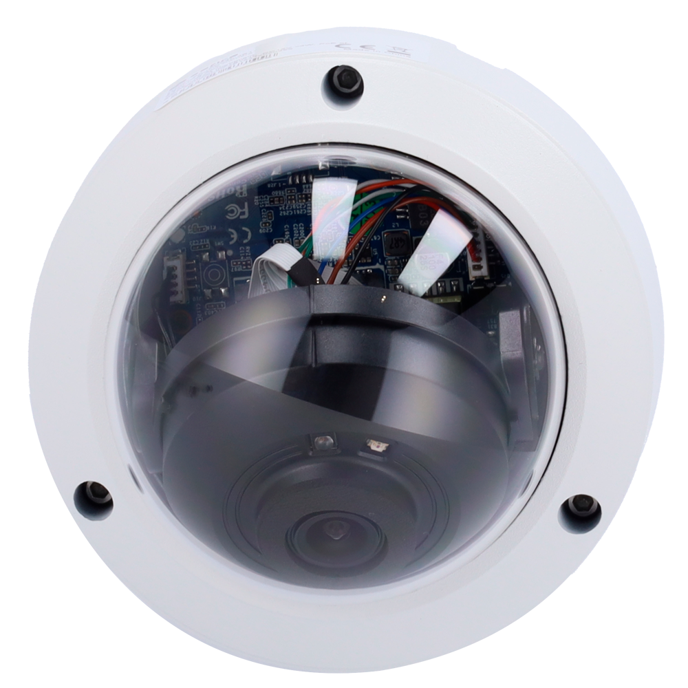Cámara tipo Domo IP - Resolución: 4 MP, lente de 2.8 mm - Gran Angular | , Safire Smart