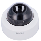 Cámara tipo Domo IP - Resolución: 2 MP, lente de 2.8 mm - Gran Angular, Hikvision gama Hilook