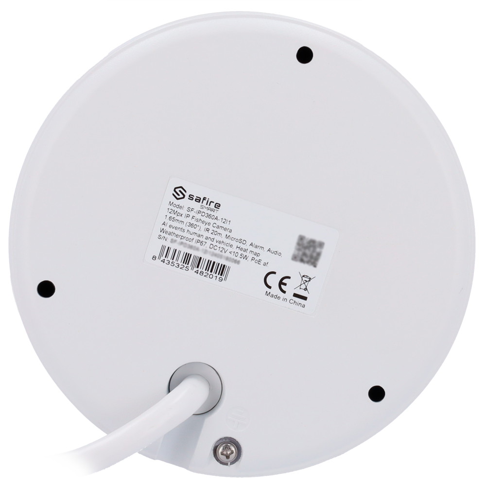 Cámara Domo IP SF-IPD360A-12I1