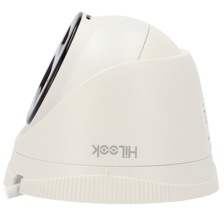 Cámara tipo Turret IP - Resolución: 4 MP, lente de 2.8 mm - Gran Angular | Micrófono integrado, Hikvision gama Hilook