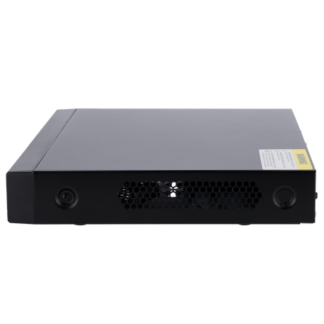 Grabador NVR IP de 4 canales + 4 puertos PoE - Resolución hasta 8 Mpx | Ancho de banda 80Mbps, Safire Smart