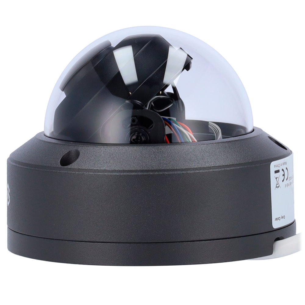 Cámara Domo IP SF-IPD040-4B1-GREY Antivandálico IK10,