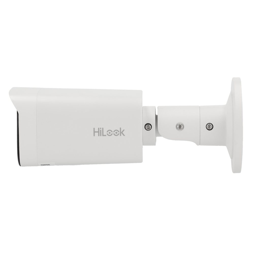 Cámara tipo Bullet IP - Resolución: 6 MP, lente de 2.8-12 mm - Varifocal | Micrófono integrado, Hikvision gama Hilook