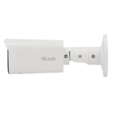Cámara tipo Bullet IP - Resolución: 6 MP, lente de 2.8-12 mm - Varifocal | Micrófono integrado, Hikvision gama Hilook