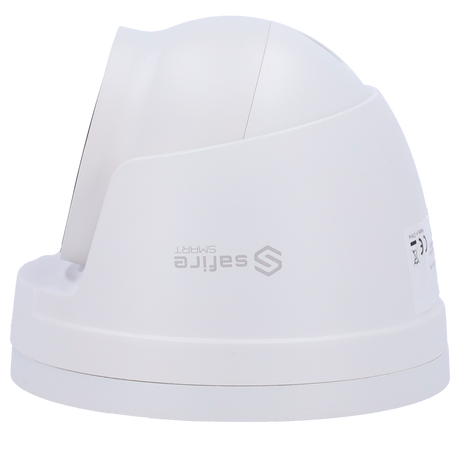 Cámara tipo Turret IP - Resolución: 4 MP, lente de 2.8 mm - Gran Angular | Lente motorizada, Safire Smart