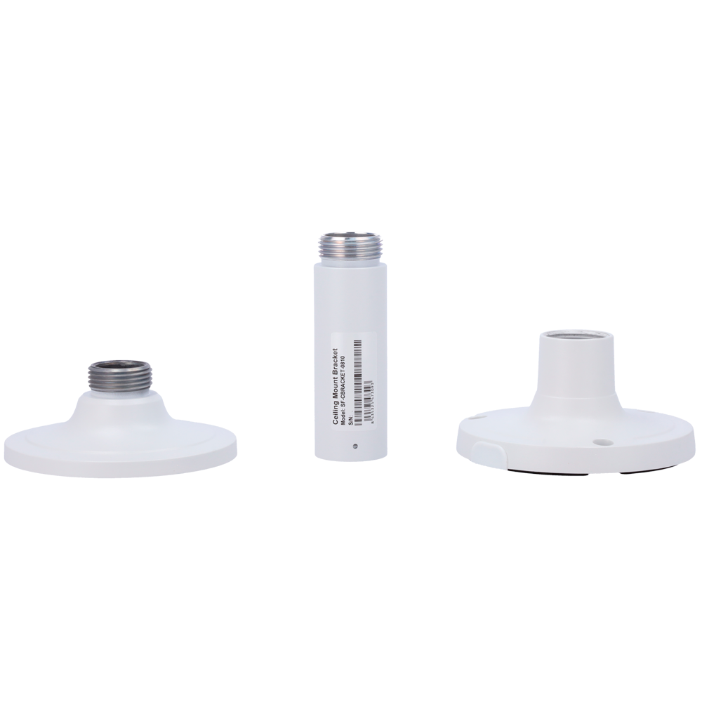 Soporte techo Apto para uso en exterior Color blanco, Pasador de cables SF-CBRACKET-0810