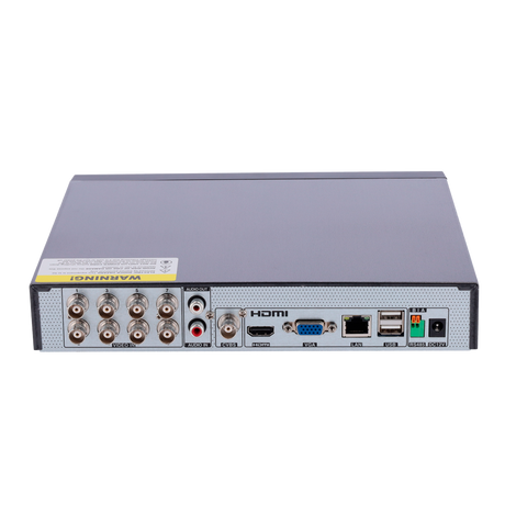 Grabador analógico XVR de 8 canales + 4 IP, Safire Smart