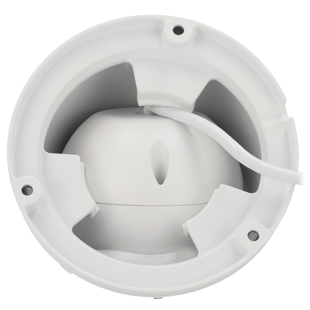 Cámara tipo Turret IP - Resolución: 6 MP, lente de 2.8 mm - Gran Angular | Micrófono integrado, Safire Smart