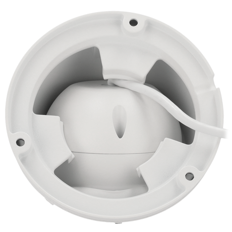 Cámara tipo Turret IP - Resolución: 6 MP, lente de 2.8 mm - Gran Angular | Micrófono integrado, Safire Smart