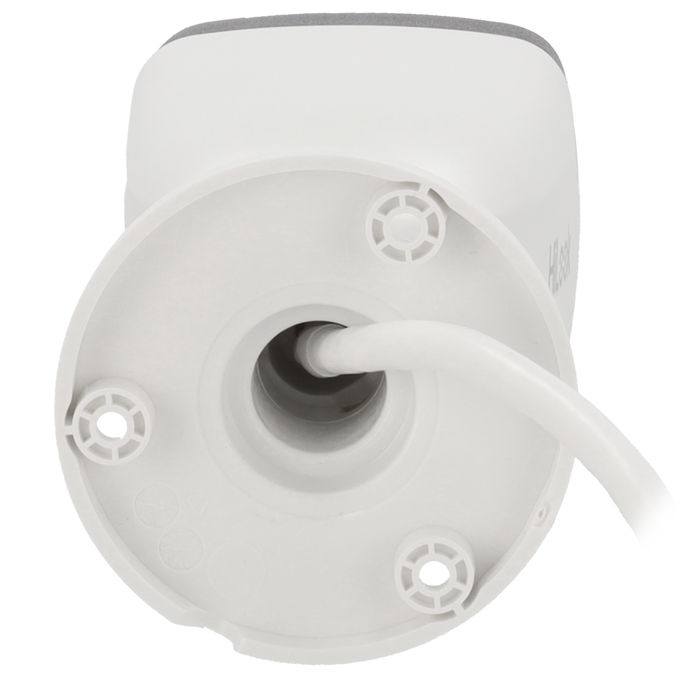 Cámara tipo Bullet IP - Resolución: 8 MP, lente de 2.8 mm - Gran Angular | Micrófono integrado, Hikvision gama Hilook
