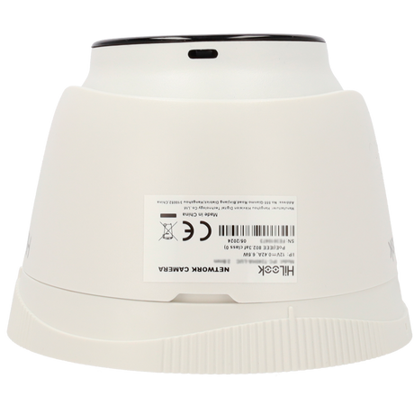 Cámara tipo Turret IP - Resolución: 4 MP, lente de 2.8 mm - Gran Angular | Detección de movimeinto, Hikvision gama Hilook