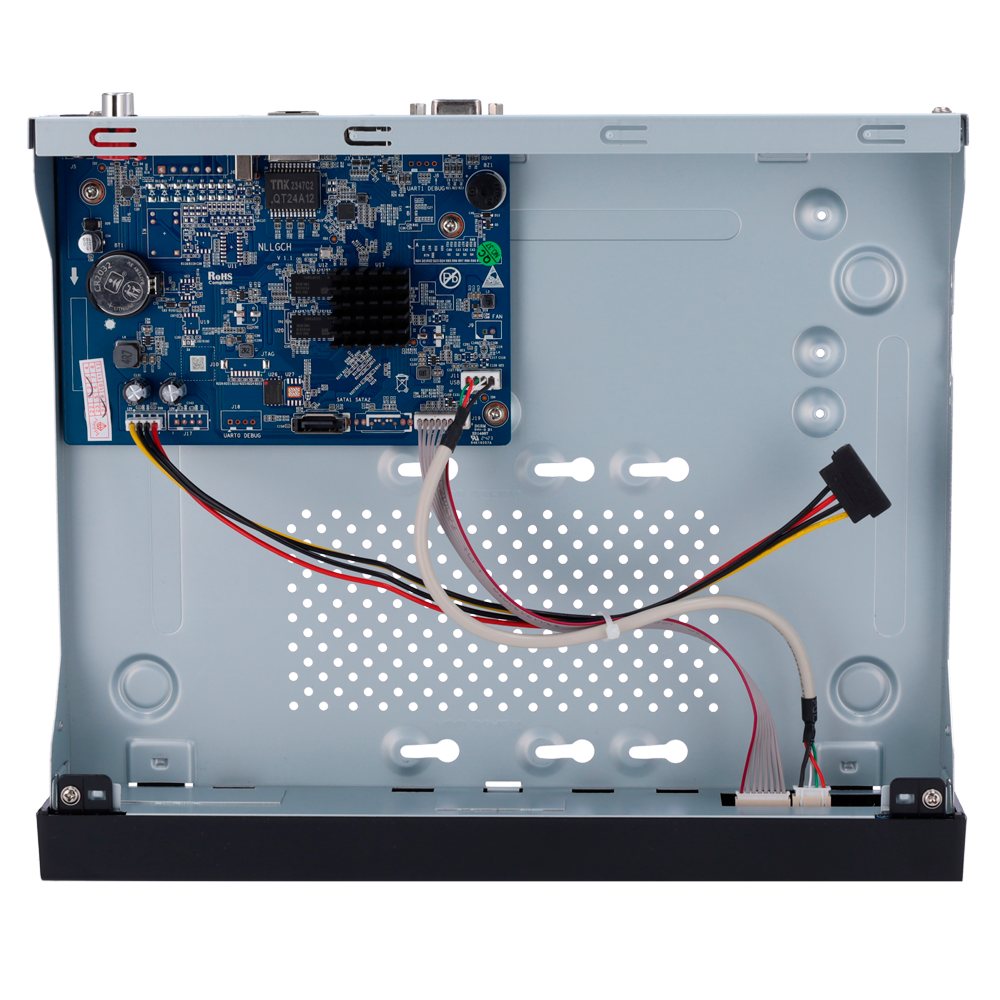Grabador NVR IP de 4 canales - Resolución hasta 8 Mpx | Ancho de banda 80Mbps, Safire Smart