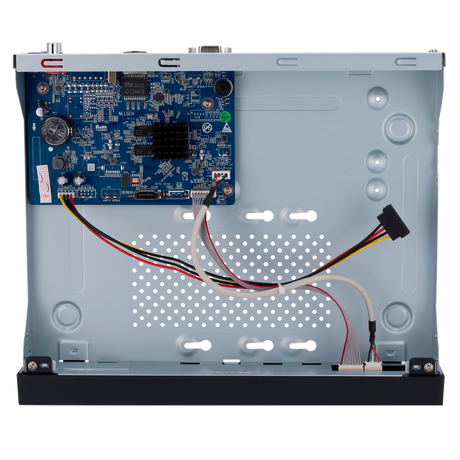 Grabador NVR IP de 4 canales - Resolución hasta 8 Mpx | Ancho de banda 80Mbps, Safire Smart