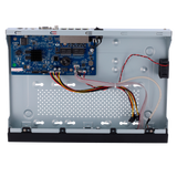 Grabador NVR IP de 8 canales + 8 puertos PoE 80W- Resolución hasta 8 Mpx | Ancho de banda 80Mbps, Safire Smart