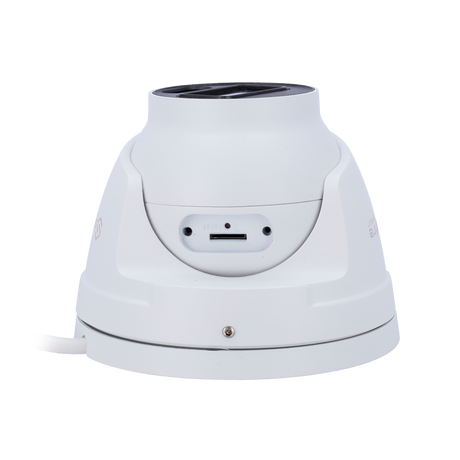 Cámara tipo Turret IP - Resolución: 8 MP, lente de 2.8 mm - Gran Angular | Micrófono integrado, Safire Smart