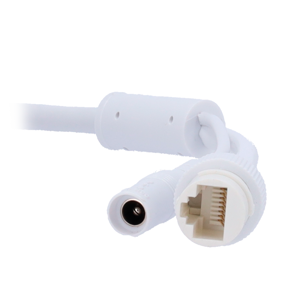 Cámara tipo Turret IP - Resolución: 2 MP, lente de 2.8 mm - Gran Angular, Hikvision gama Hilook