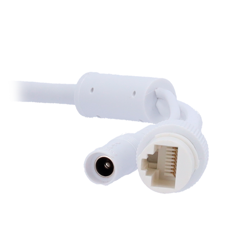 Cámara tipo Turret IP - Resolución: 2 MP, lente de 2.8 mm - Gran Angular, Hikvision gama Hilook