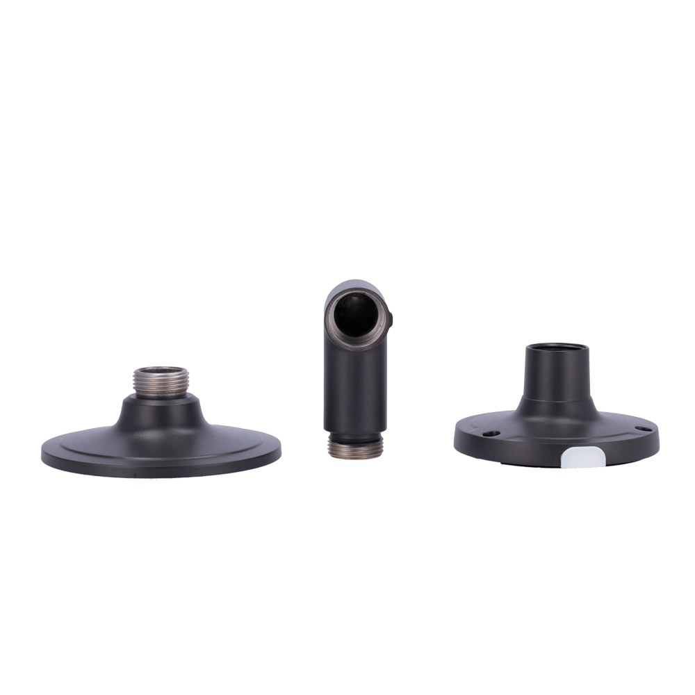 Soporte de pared, para cámaras domo uso en exterior pasador de cables SF-WALLBRACKET-0407-GREY