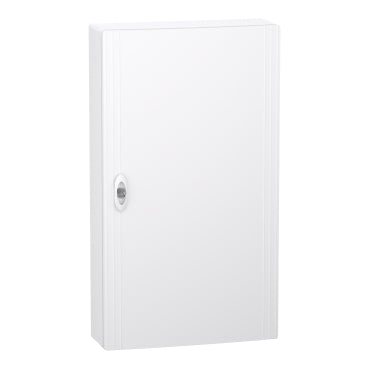 Envolvente modular PrismaSeT XS 4 Filas de 18 Módulos Superficie Puerta Blanca