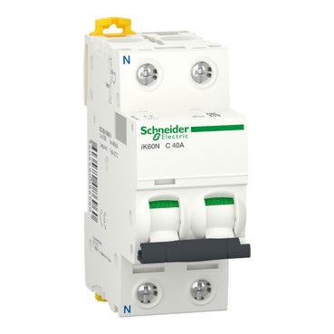 Interruptor magnetotérmico Acti9 iK60 1P+N - Curva C 6kA