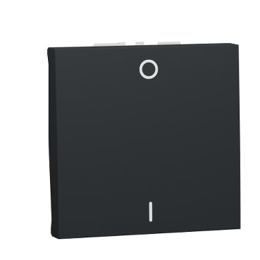 Interruptor bipolar de 2 módulos, 16A, Schneider serie New Unica, embordamiento automático