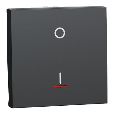 Interruptor bipolar 16A  2 módulos LED señalizado